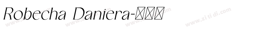 Robecha Daniera字体转换